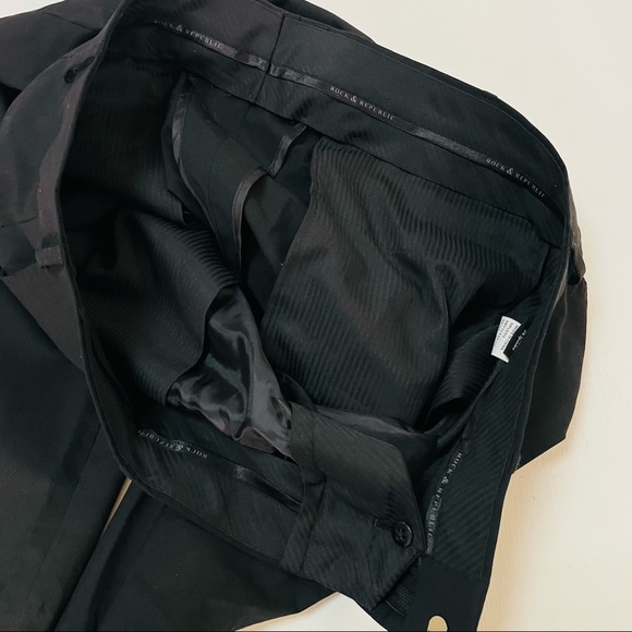 ROCK REPUBLIC  dress pants size 38x32 black - Picture 7 of 9
